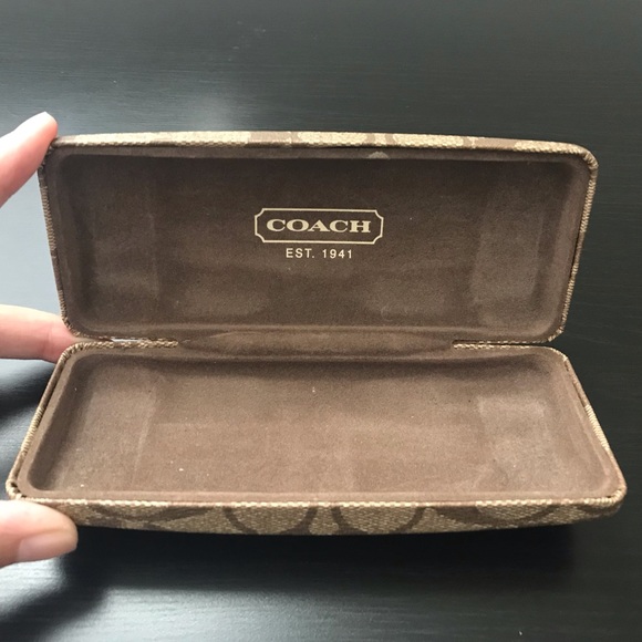 Coach eyeglass case. Good condition! - Picture 3 of 4